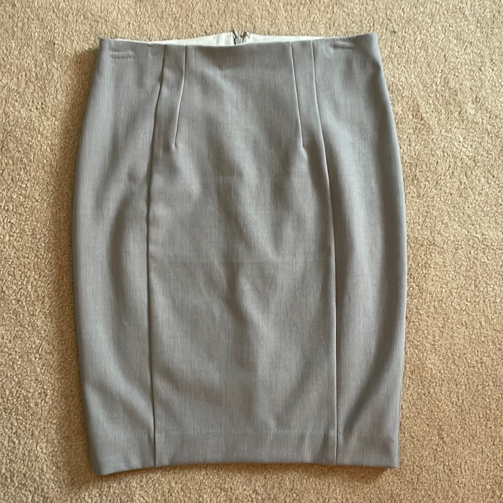 Express grey pencil skirt NWT